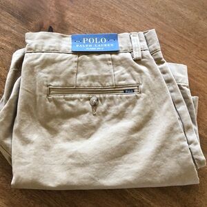Men’s Polo Ralph Lauren khaki shorts, size 34W